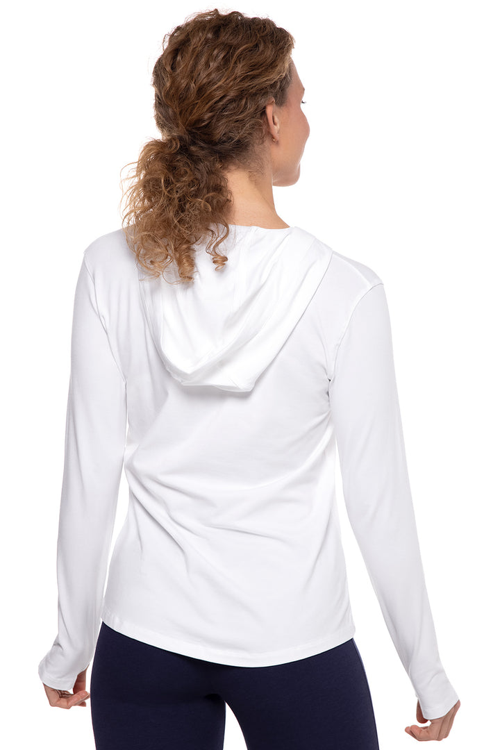 Women's Hoodie | White position-3