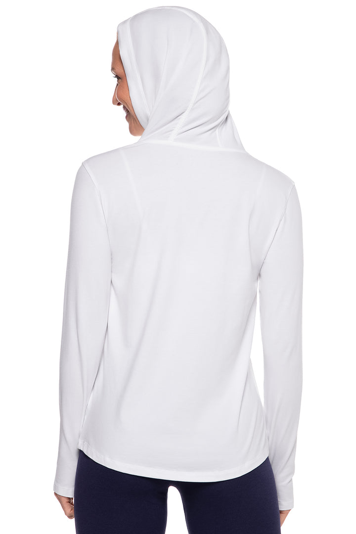 Women's Hoodie | White position-4