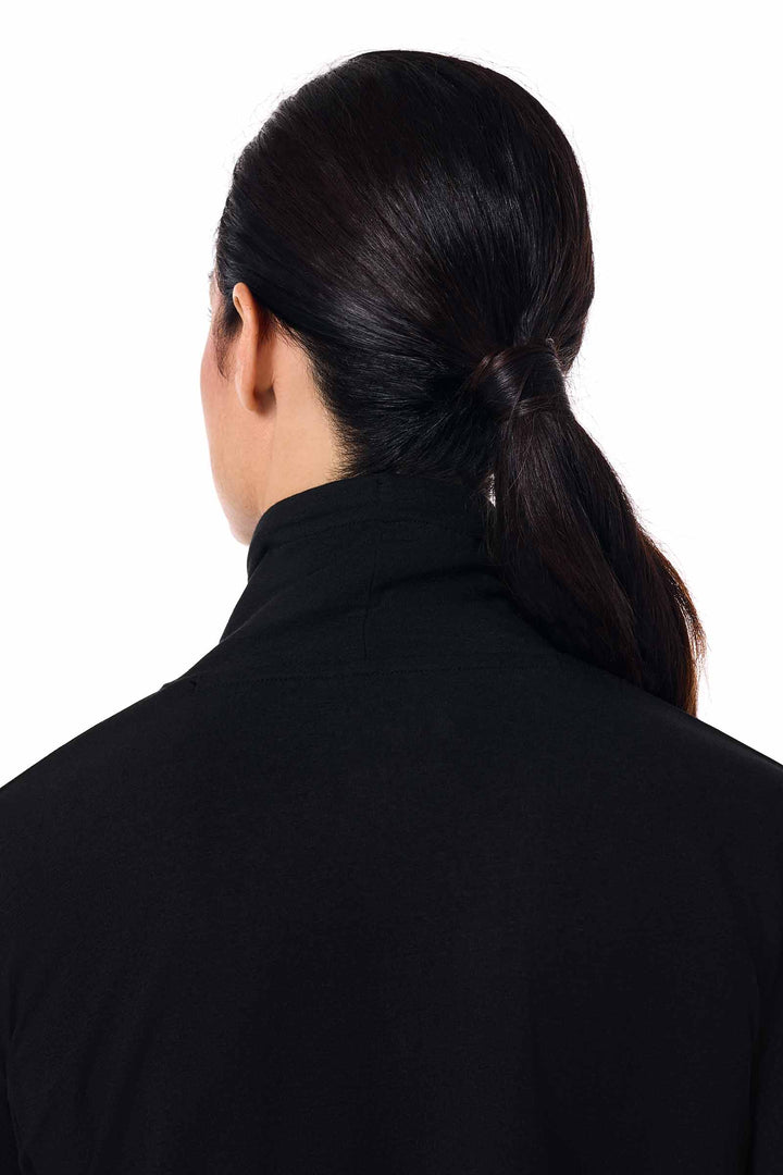 Women's Neck Pullover | Black position-5