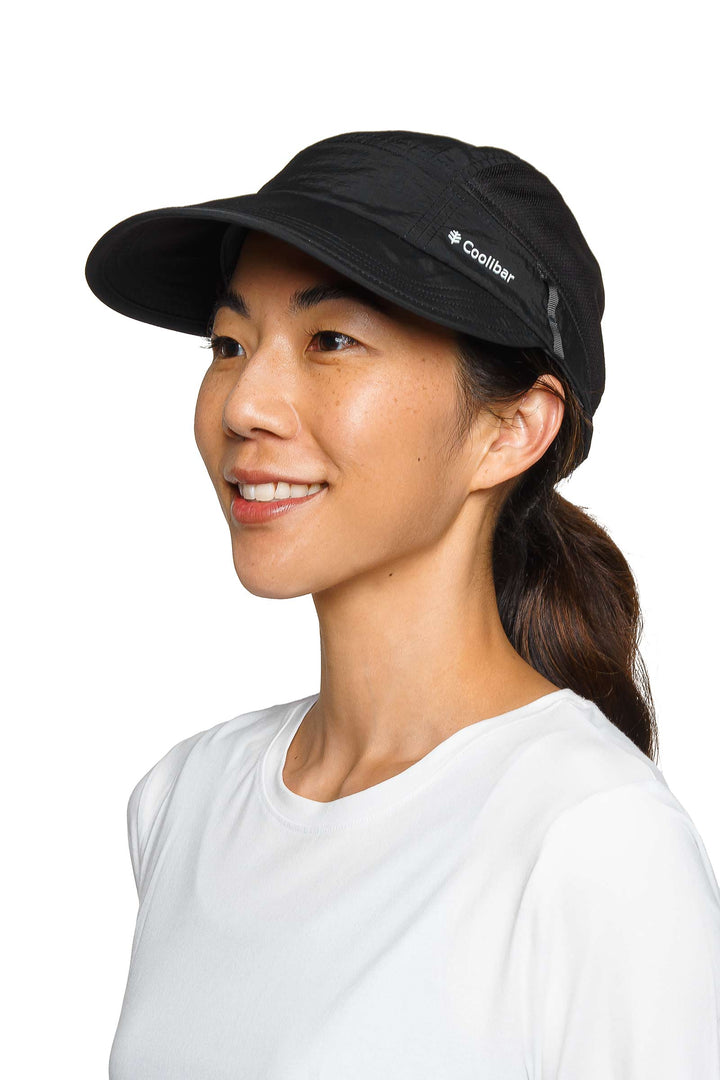 Destin Packable Hat | Black position-3