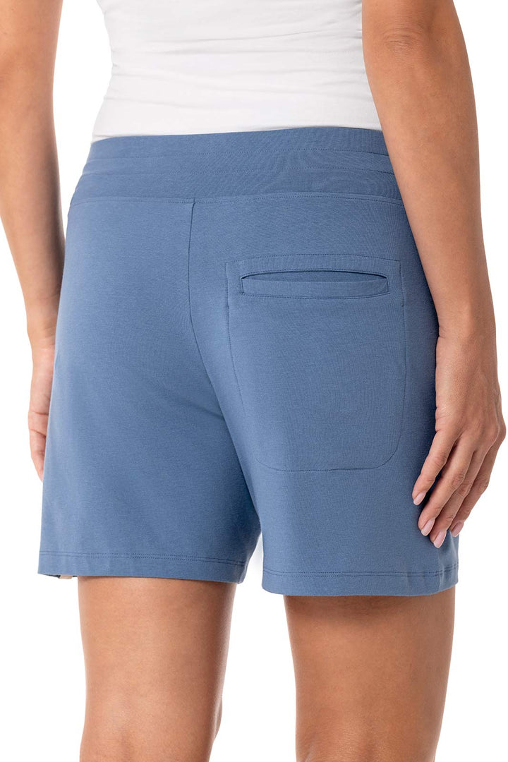 Women's Knit Shorts | Blue Dusk position-5