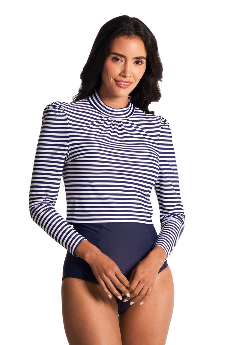 Color_White/Navy Stripe