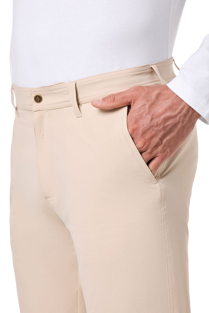 Men's Summer Pants | Pale Khaki position-5