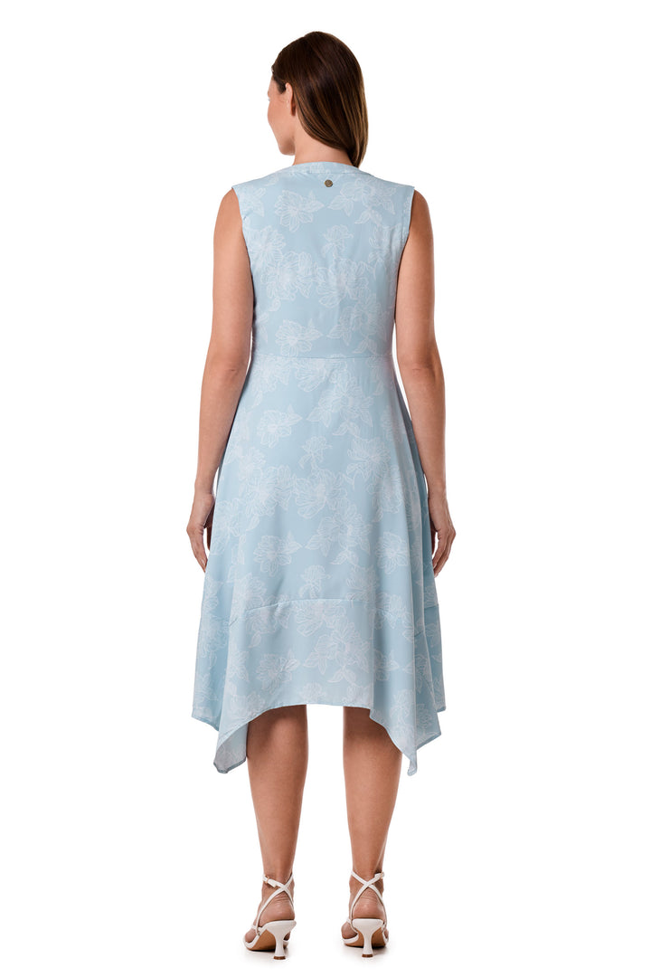 Button Front Dress | Skyride Perfect Peony position-5
