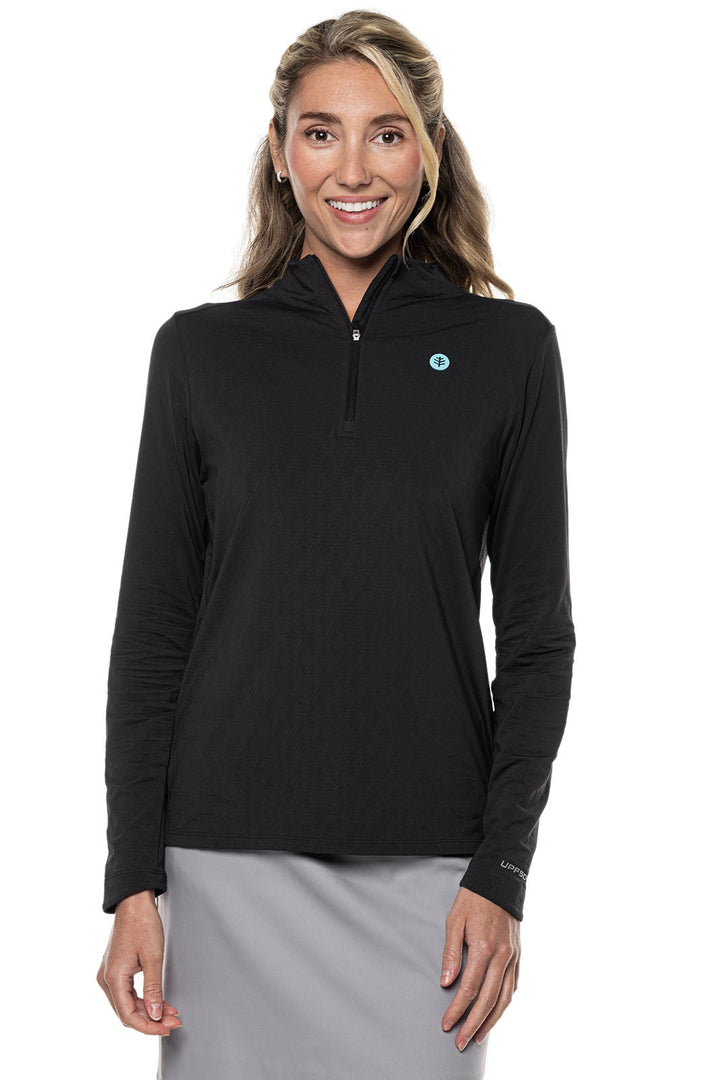 Women's Long Sleeve Pullover | Black Diamond Jacquard position-1