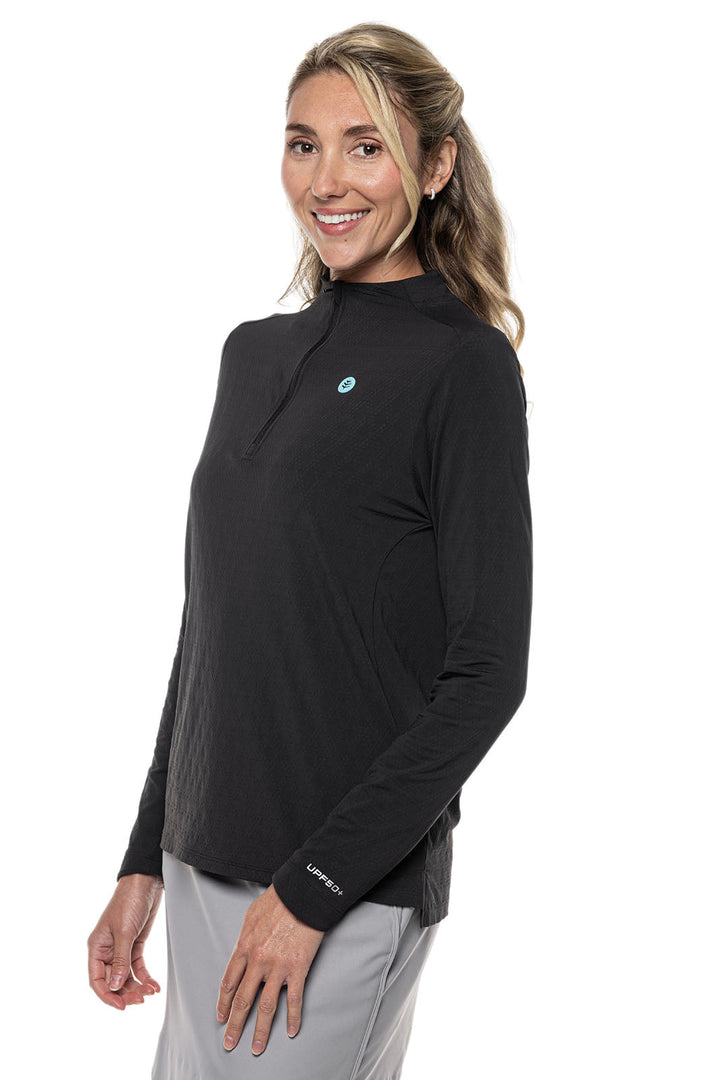 Women's Long Sleeve Pullover | Black Diamond Jacquard position-5
