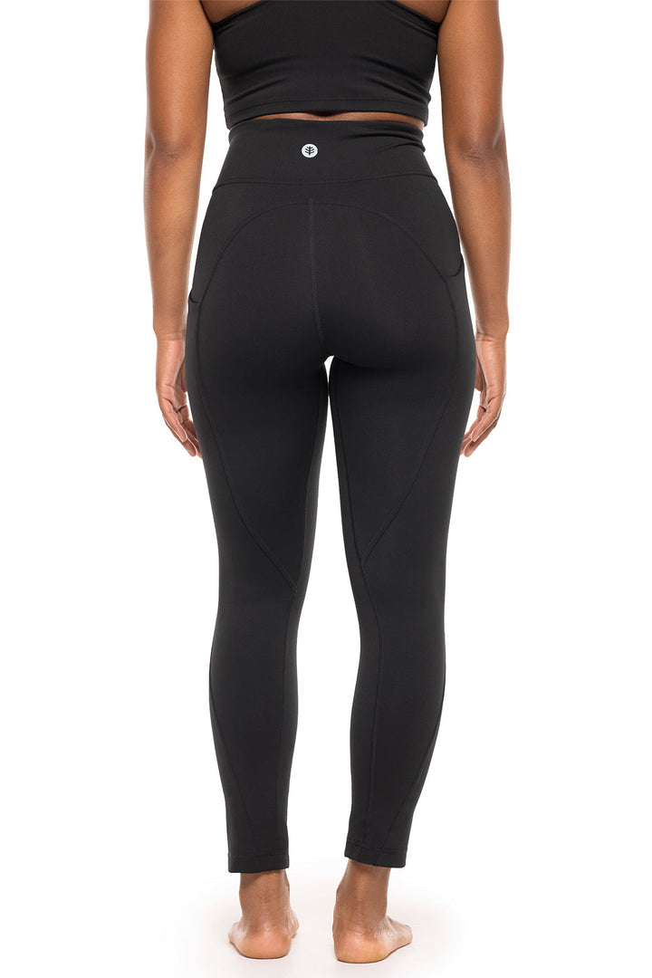 Yoga Leggings | Black position-3