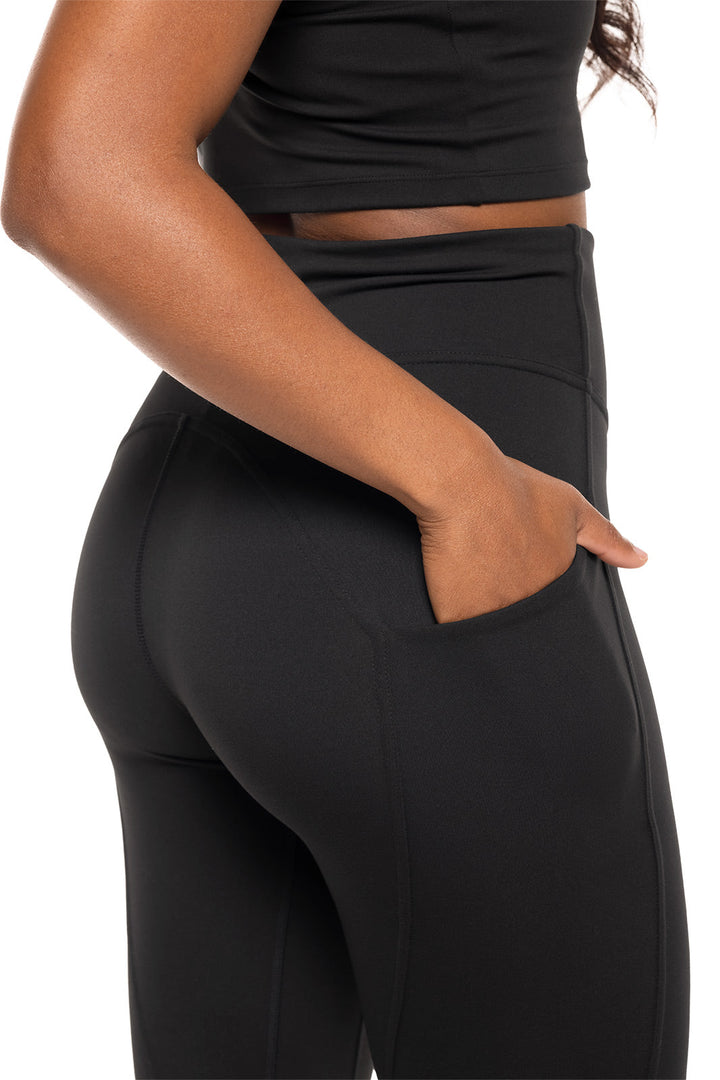 Yoga Leggings | Black position-5