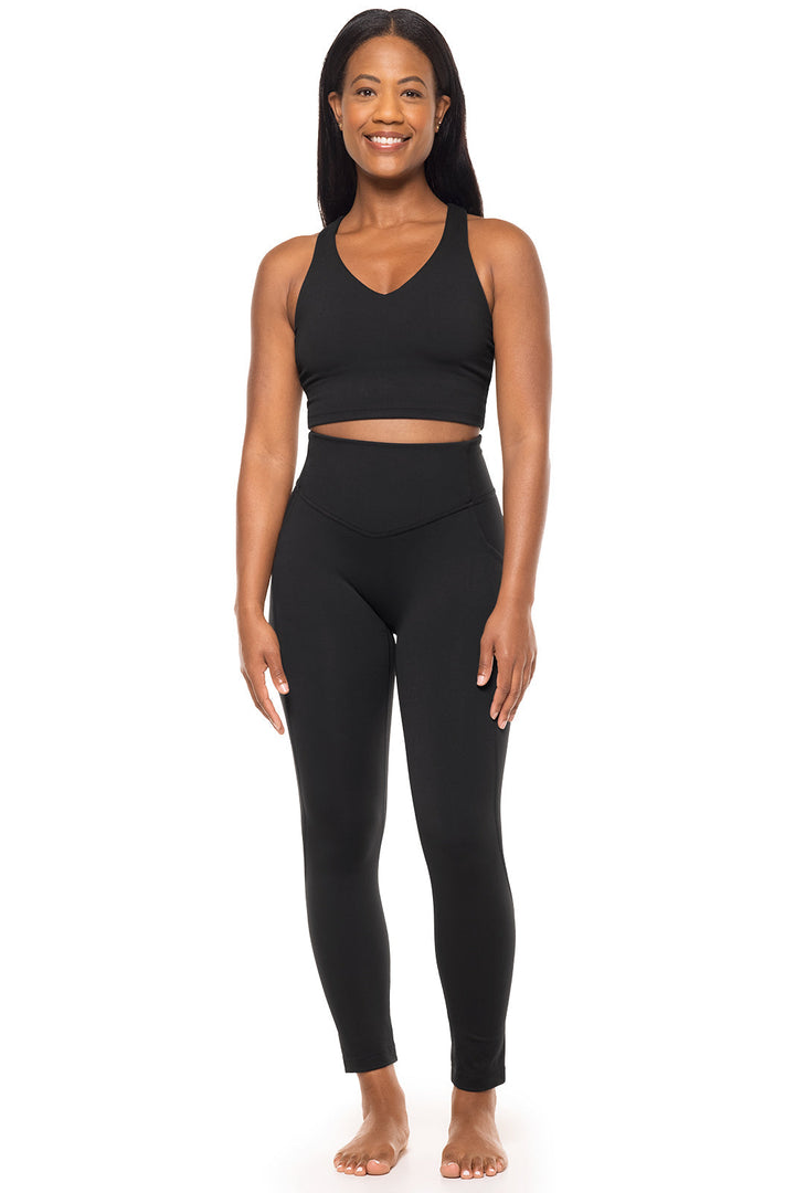 Yoga Leggings | Black position-6