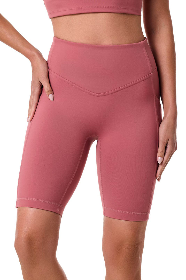 Biker Shorts | Terracotta Rose position-3