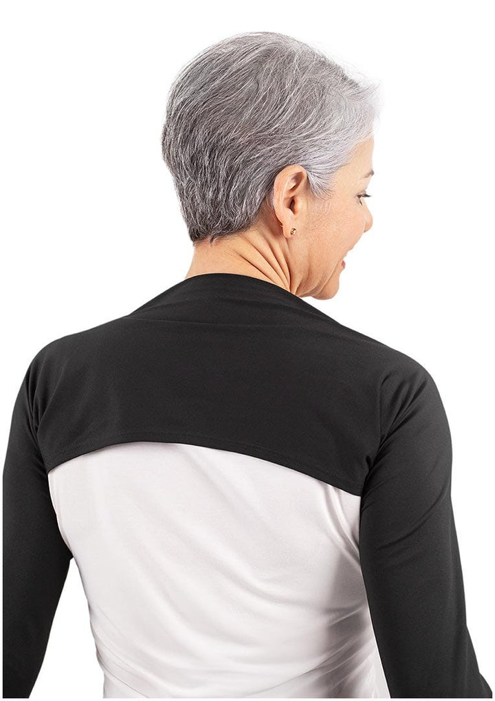 Women's UV Shoulder Sleeves | Black position-3