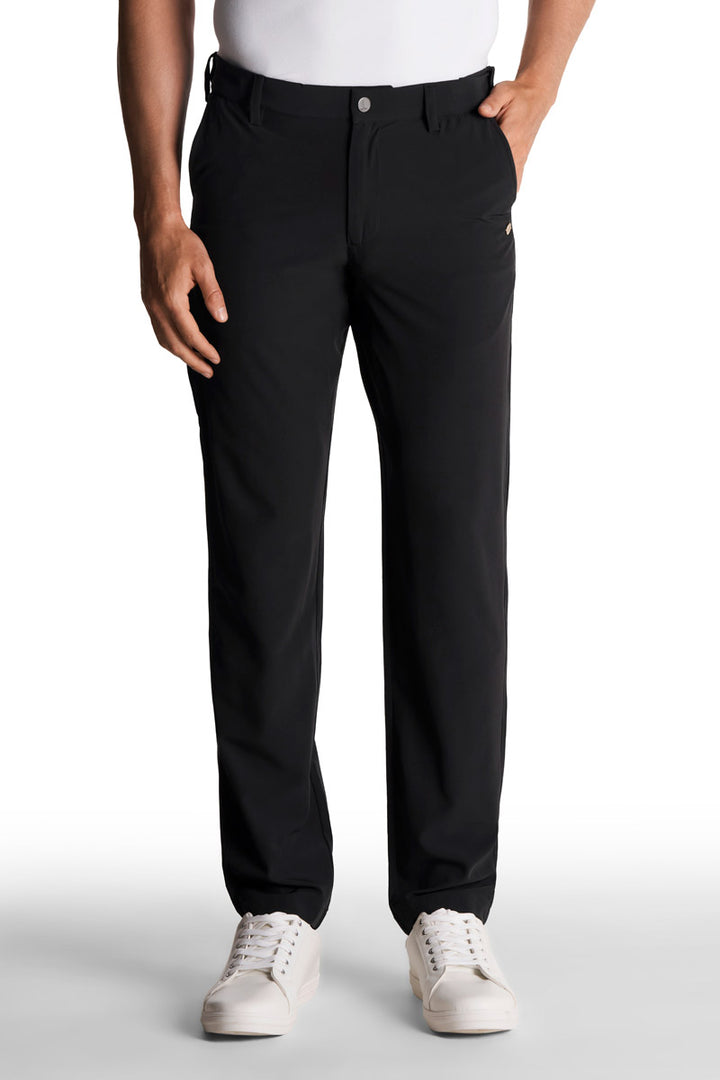 Men's Travel Pants | Black position-2
