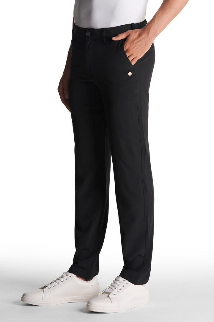 Men's Travel Pants | Black position-3