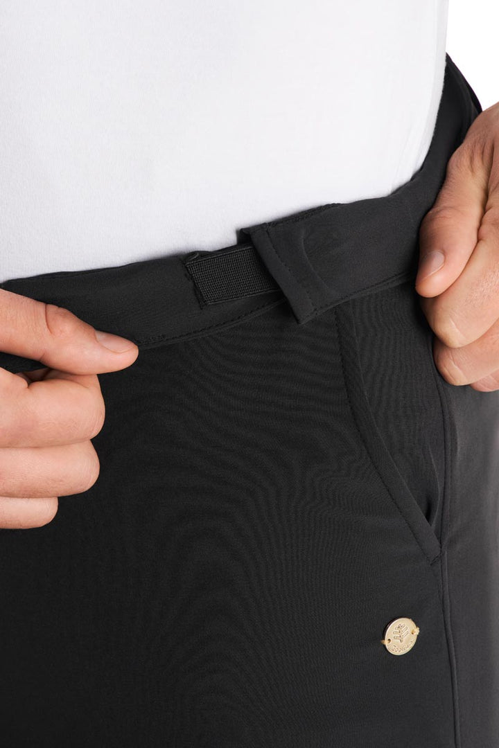 Men's Travel Pants | Black position-5