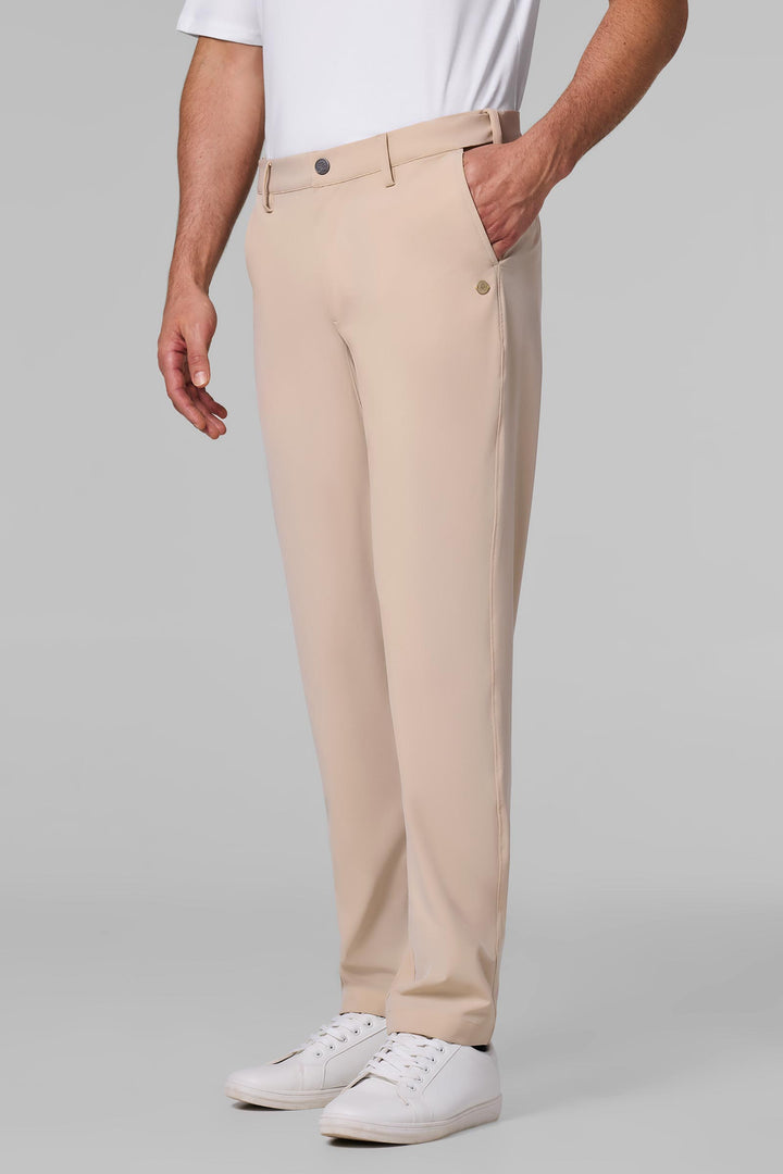 Men's Travel Pants | Pale Khaki position-1