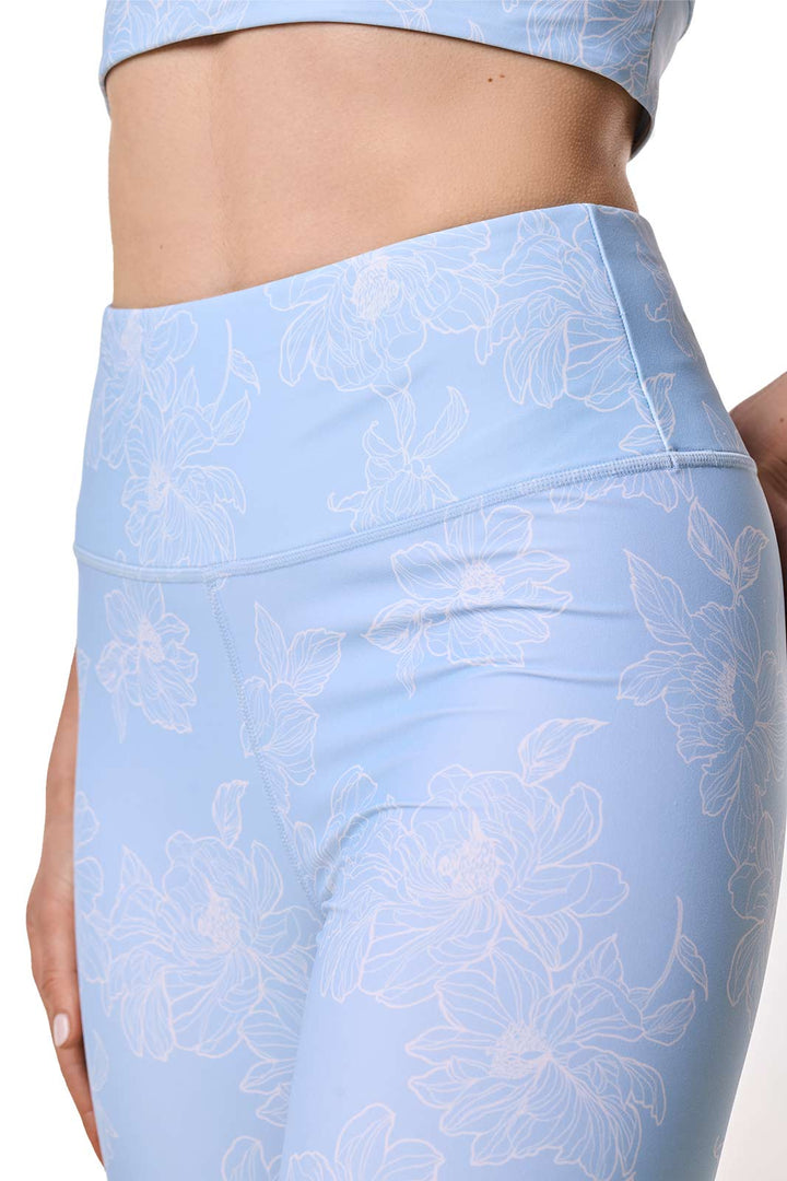 Women's High Rise Swim Shorts | Skyride Perfect Peony position-5