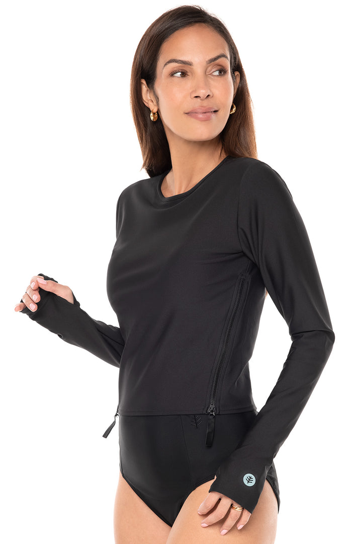 Rash Guard | Black position-2