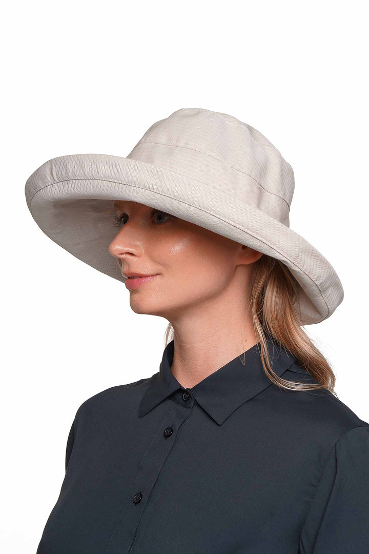 Women's Kettle Brim Hat | Natural position-4