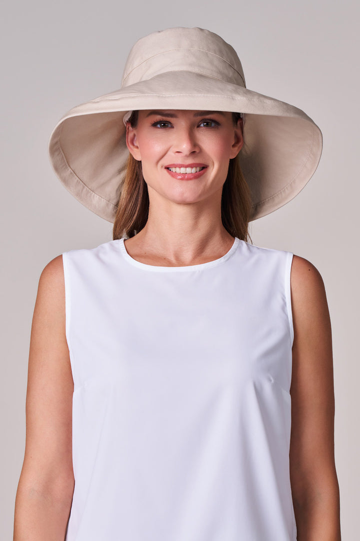 Women's Kettle Brim Hat | Tan position-2