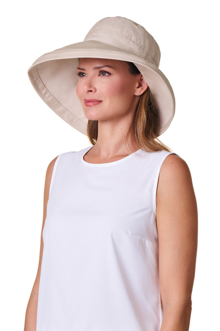 Women's Kettle Brim Hat | Tan position-4
