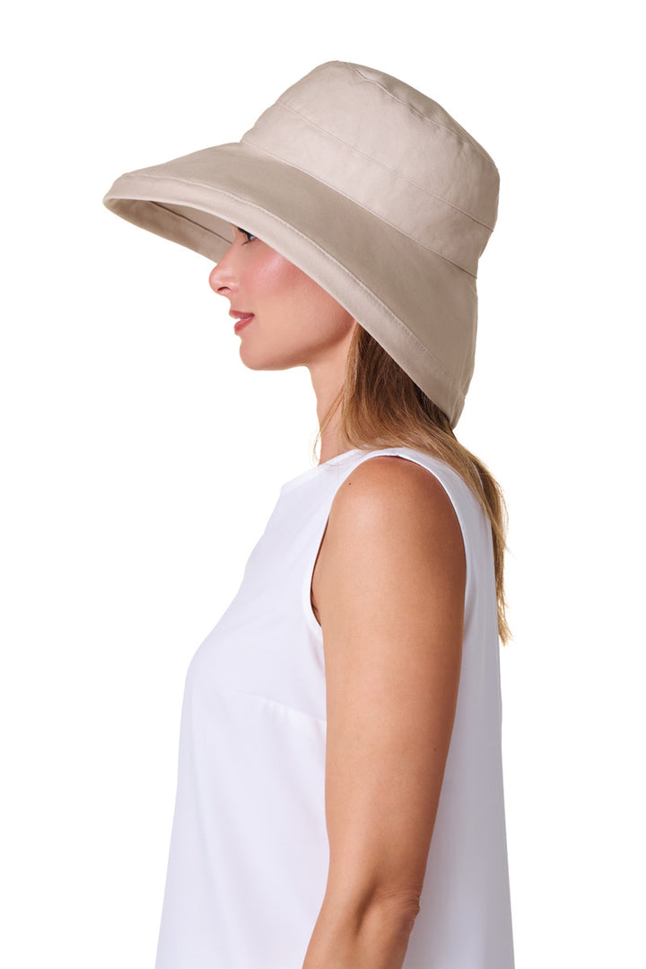 Women's Kettle Brim Hat | Tan position-5