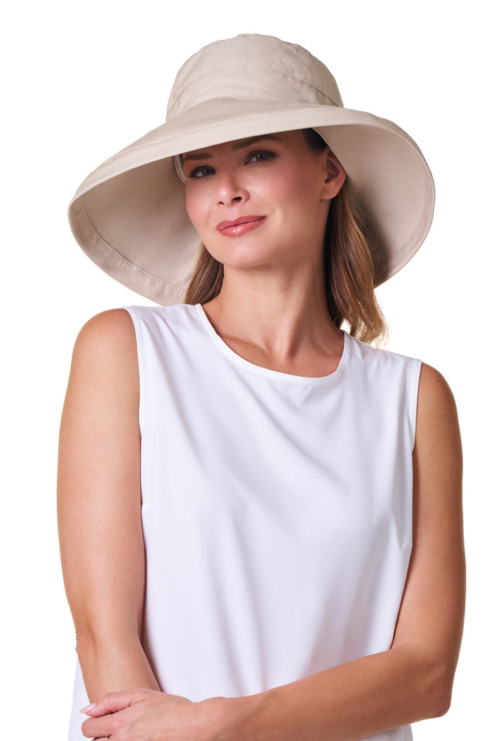 Women's Kettle Brim Hat | Tan position-7