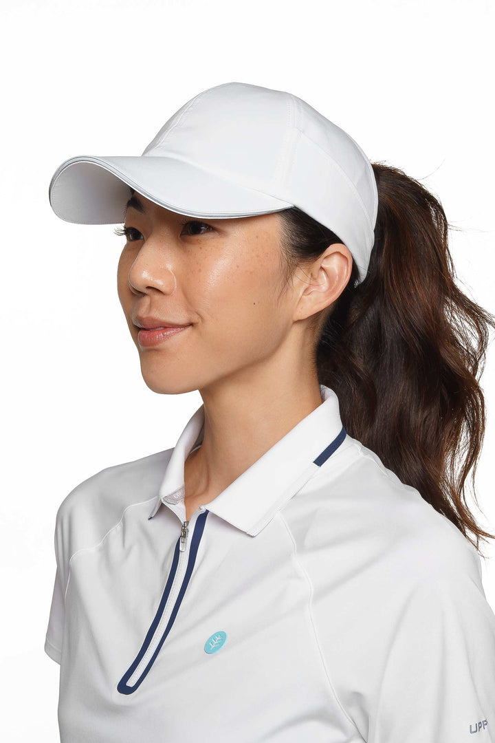 Women's Ponytail Cap | White position-1
