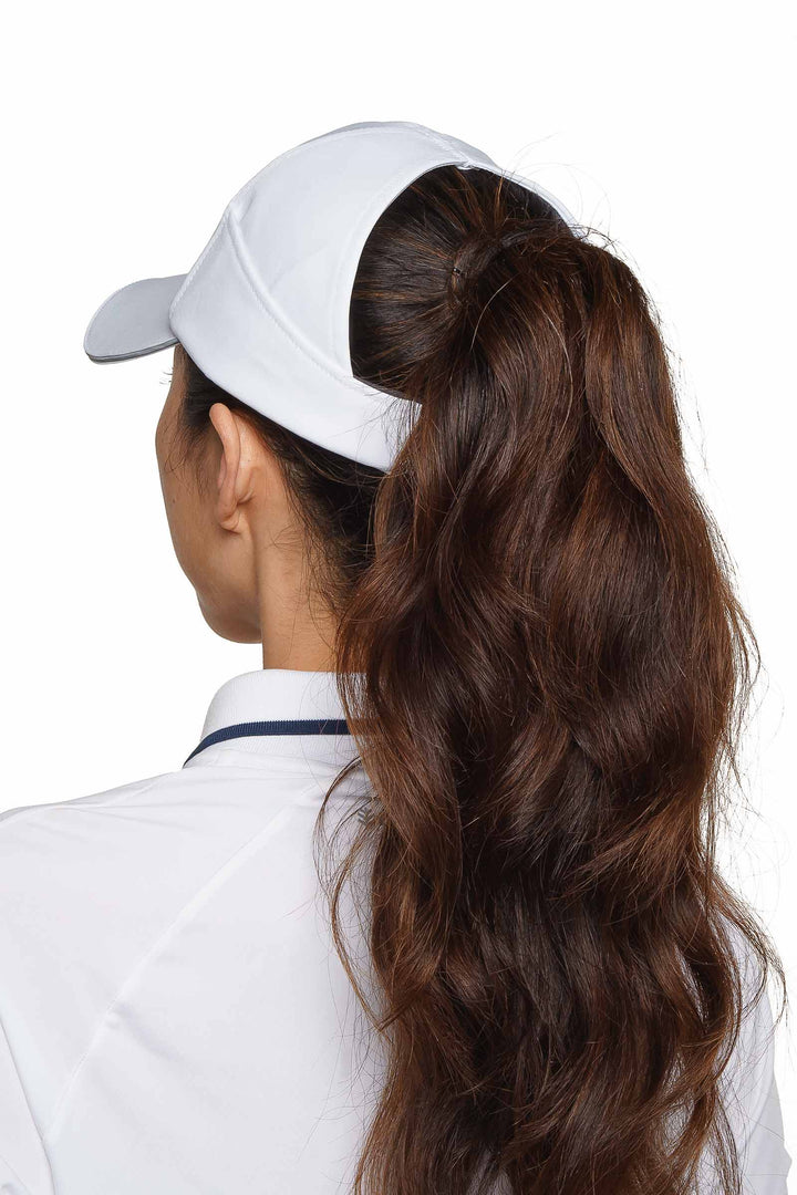 Women's Ponytail Cap | White position-2