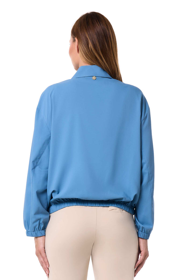 Women's Travel Jacket | Blue Dusk position-10