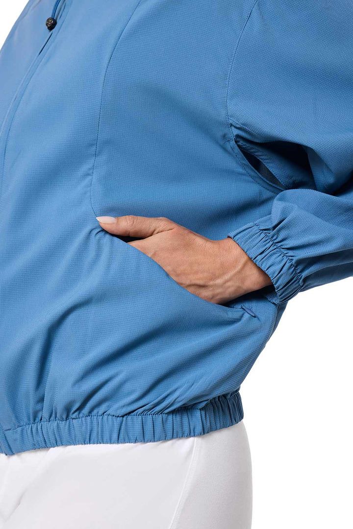 Women's Travel Jacket | Blue Dusk position-5