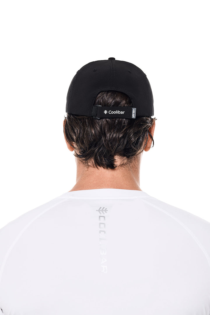 Moisture-Wicking Sports Cap | Black position-6