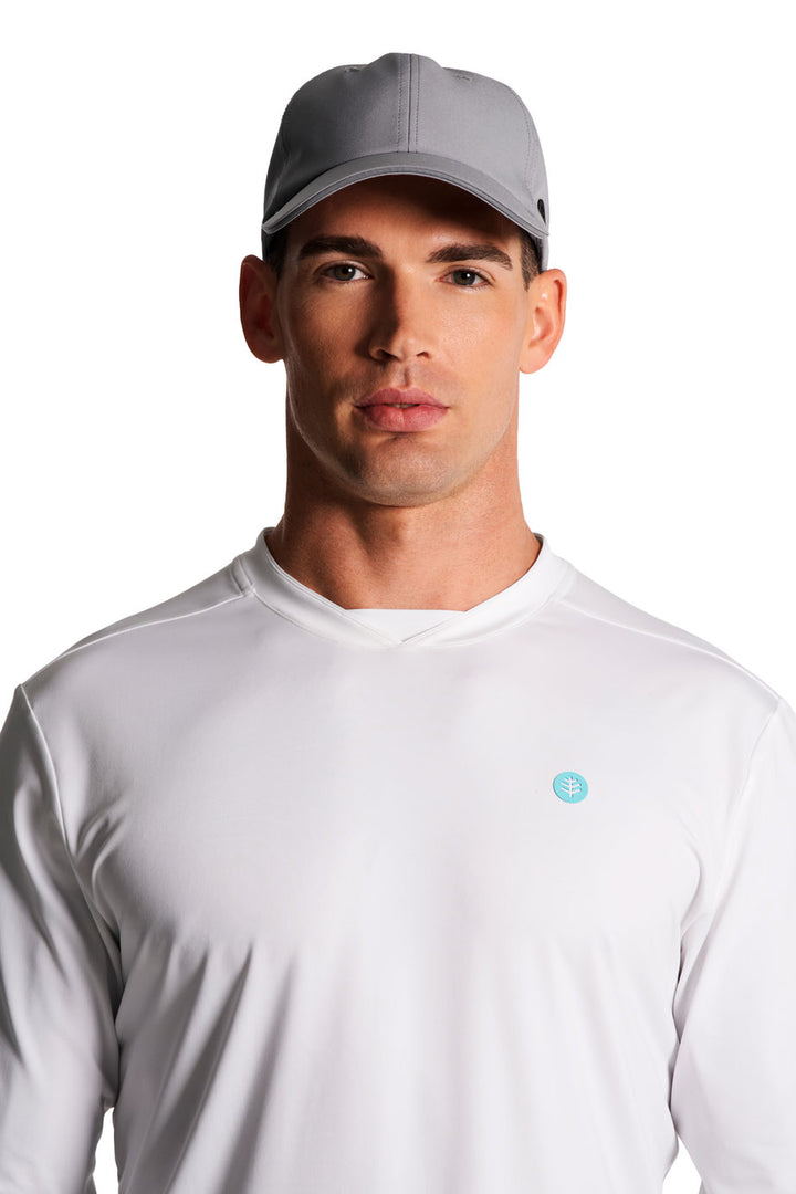 Moisture-Wicking Sports Cap | Steel Grey position-2