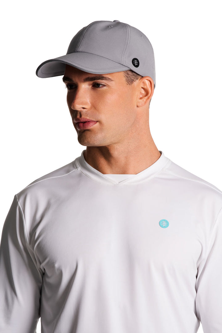 Moisture-Wicking Sports Cap | Steel Grey position-4