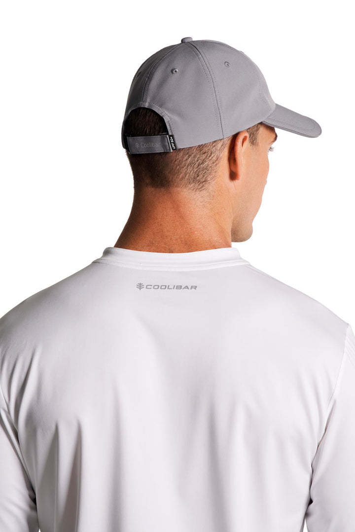 Moisture-Wicking Sports Cap | Steel Grey position-8