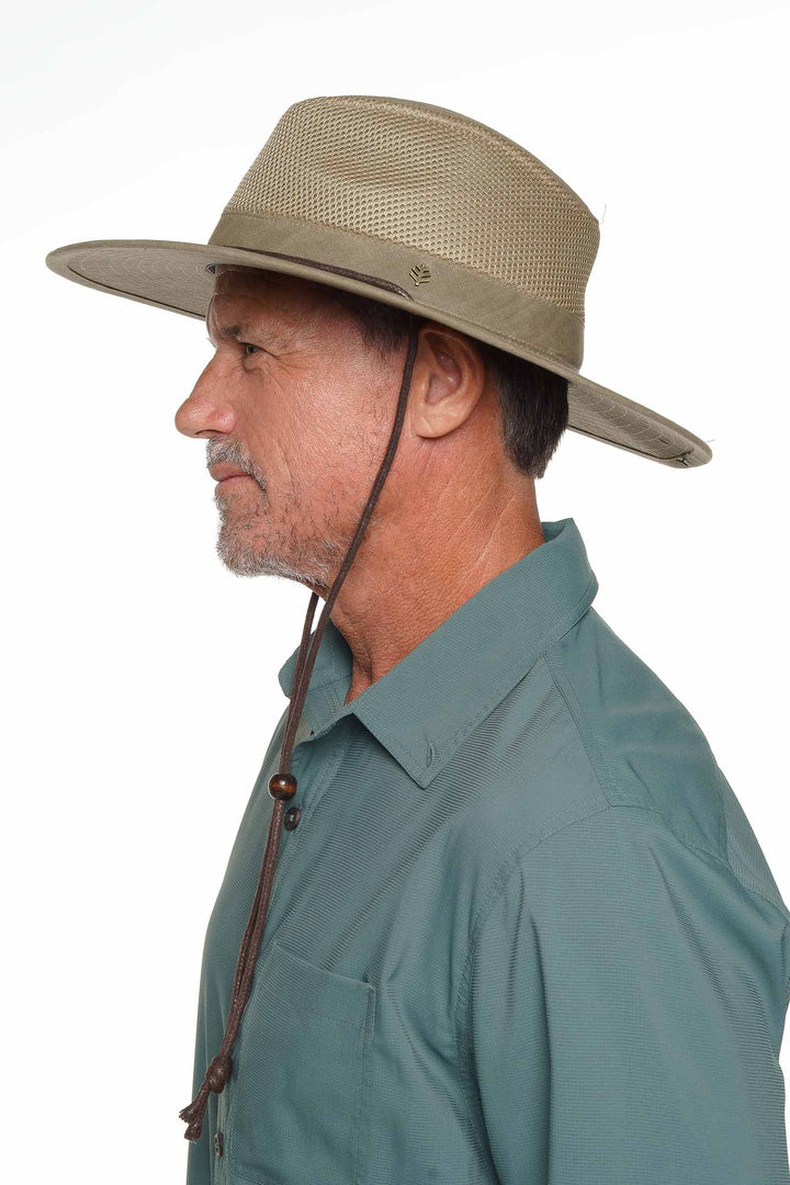 Men's Vented Hat | Smoke Grey position-3
