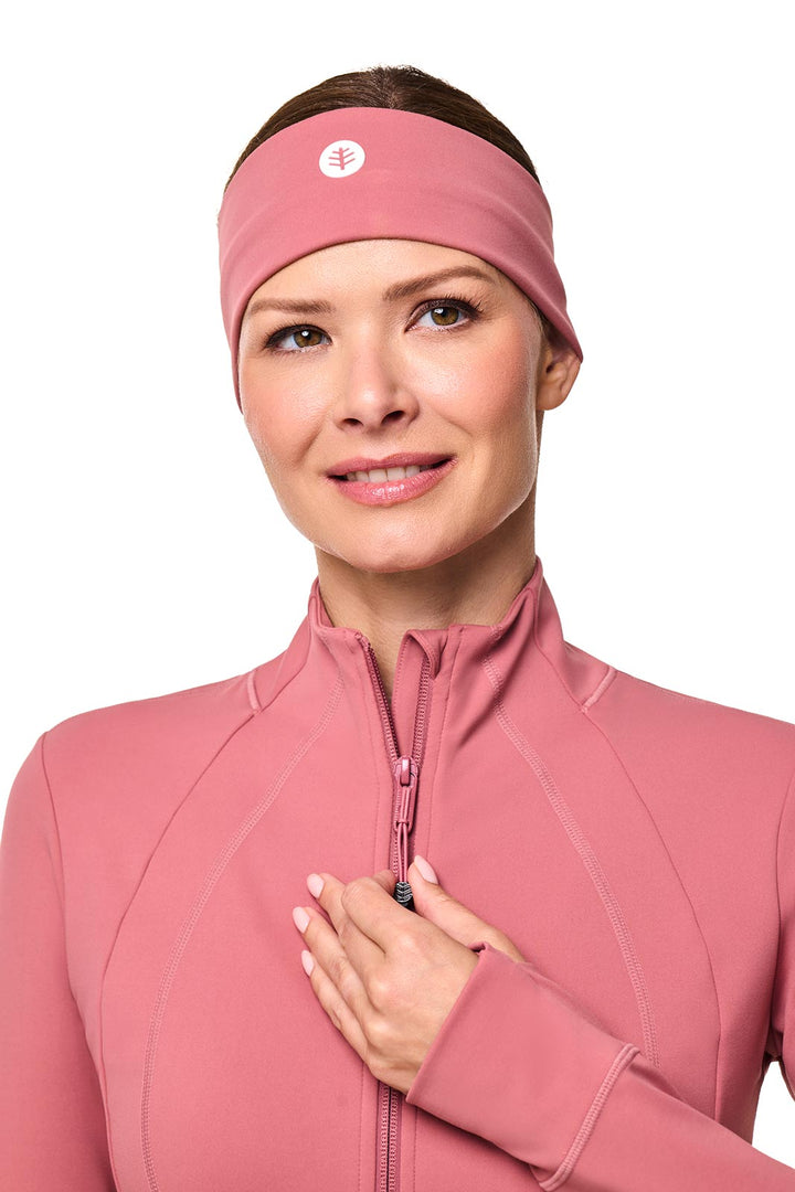 Women's Yoga Jacket | Terracotta Rose position-6