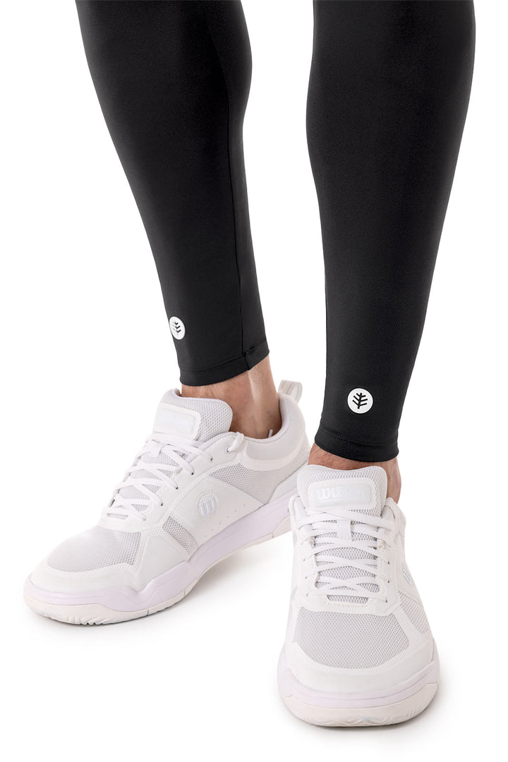 Unisex Performance Leg Sleeves | Black position-2