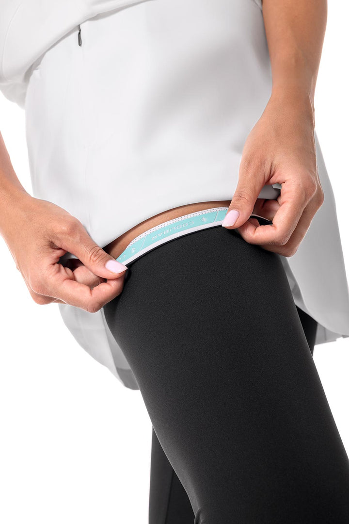 Unisex Performance Leg Sleeves | Black position-5