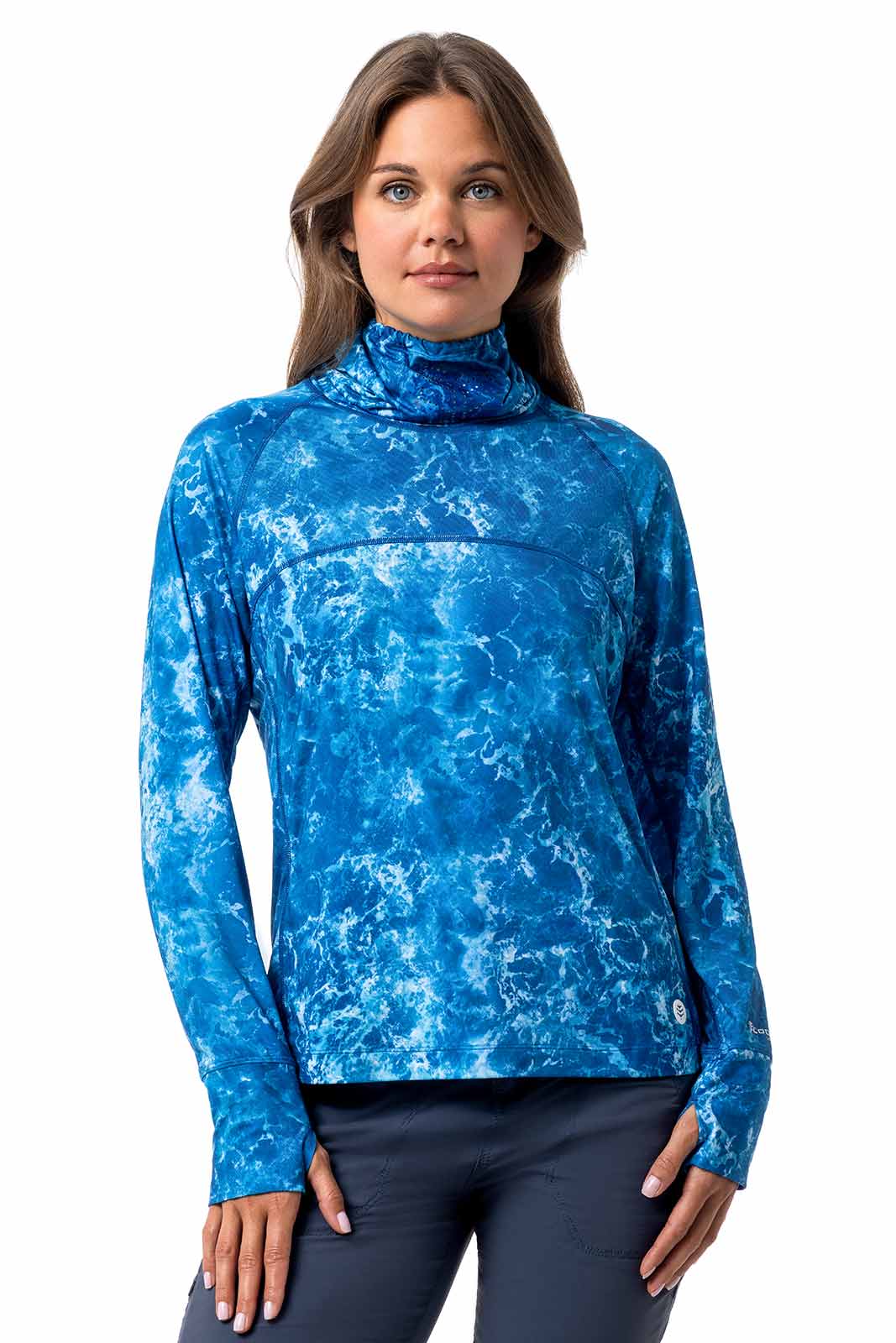 Color_Blue Water Print