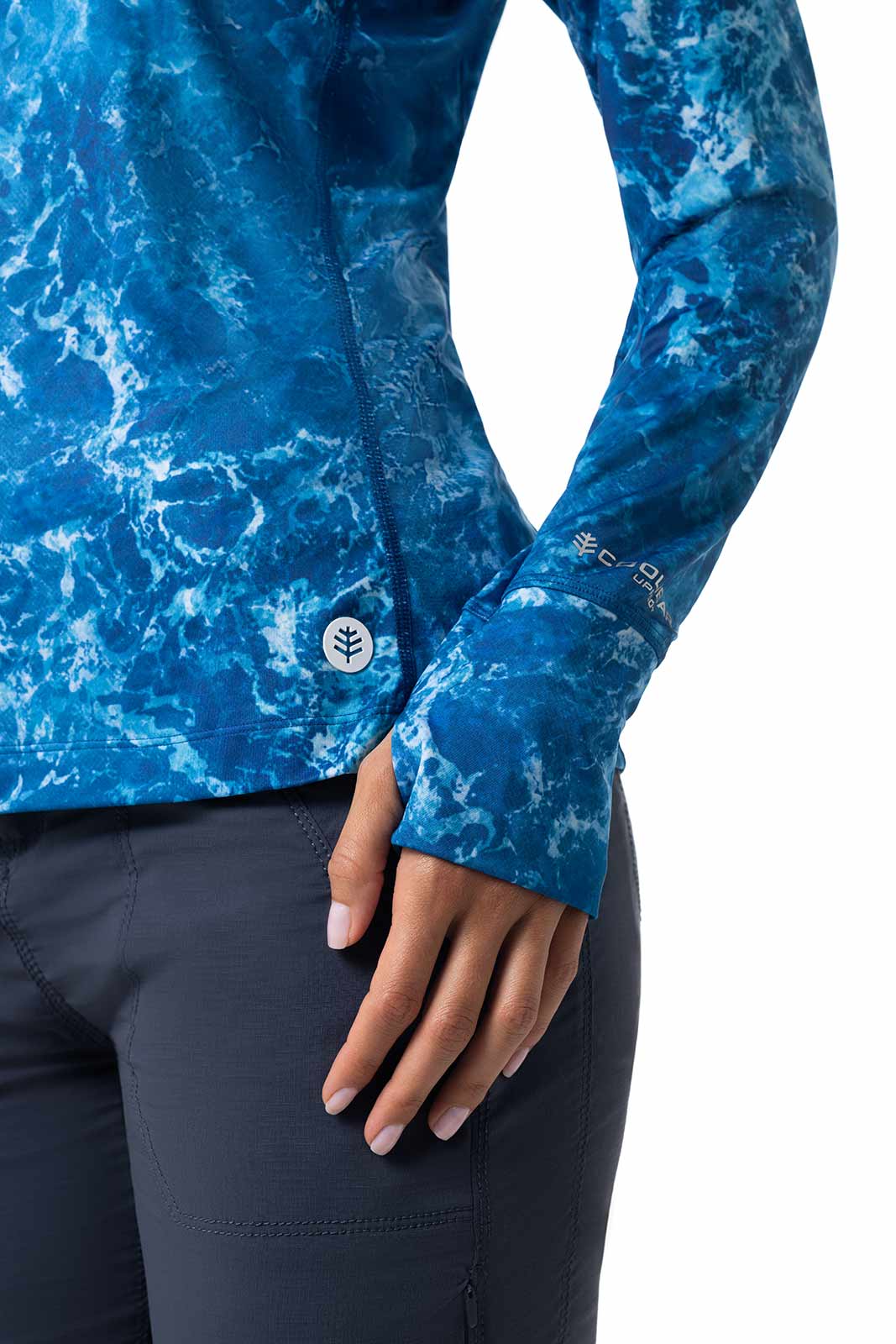 Color_Blue Water Print