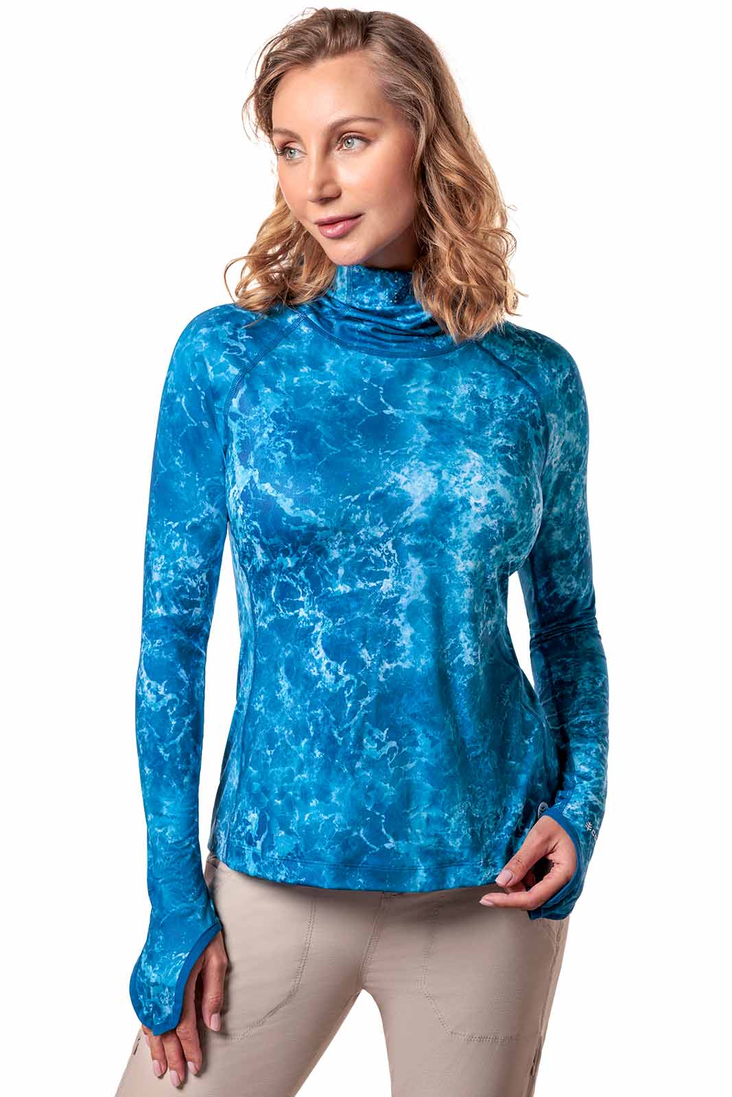 Color_Blue Water Print