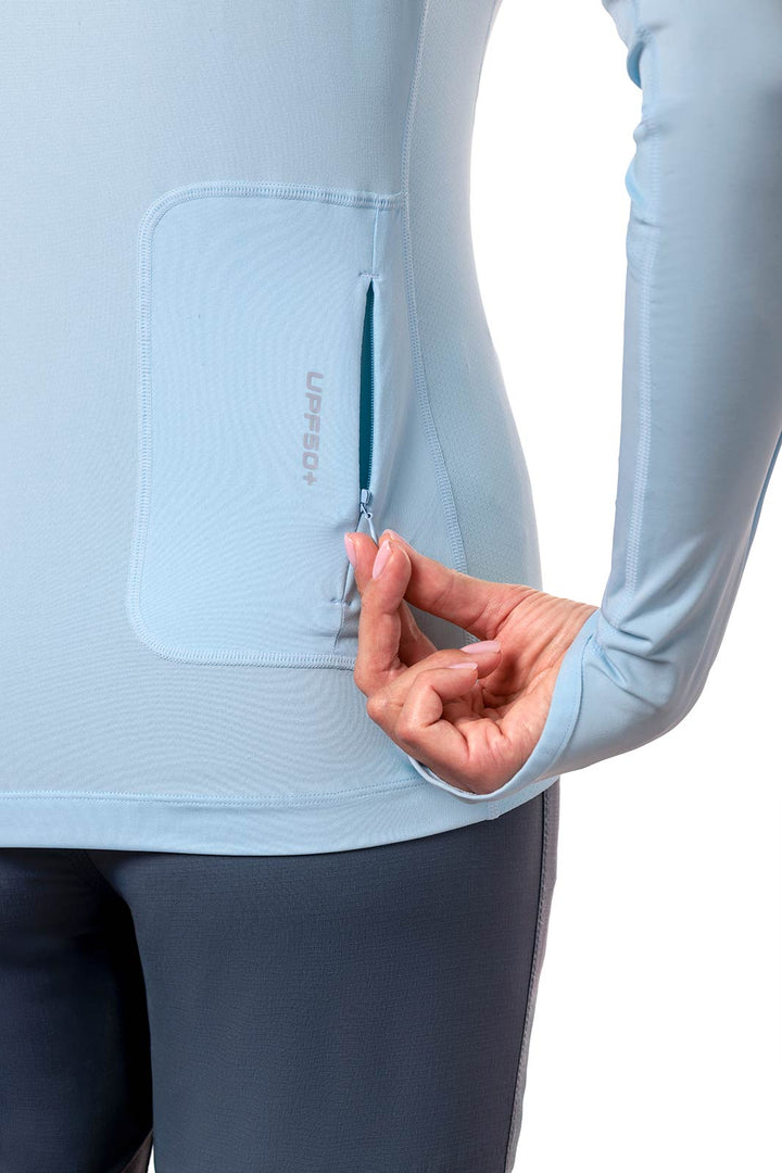Women's Vented Sun Hoodie | Skyride position-6