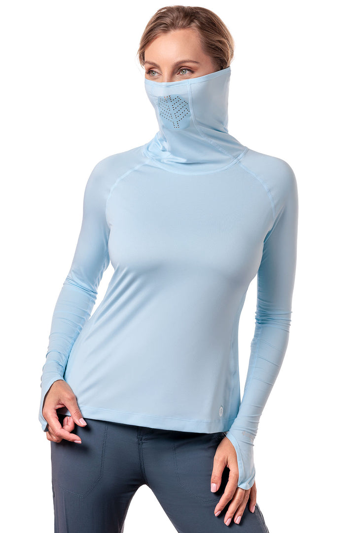 Women's Vented Sun Hoodie | Skyride position-10