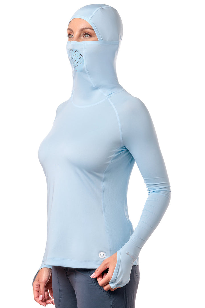 Women's Vented Sun Hoodie | Skyride position-11