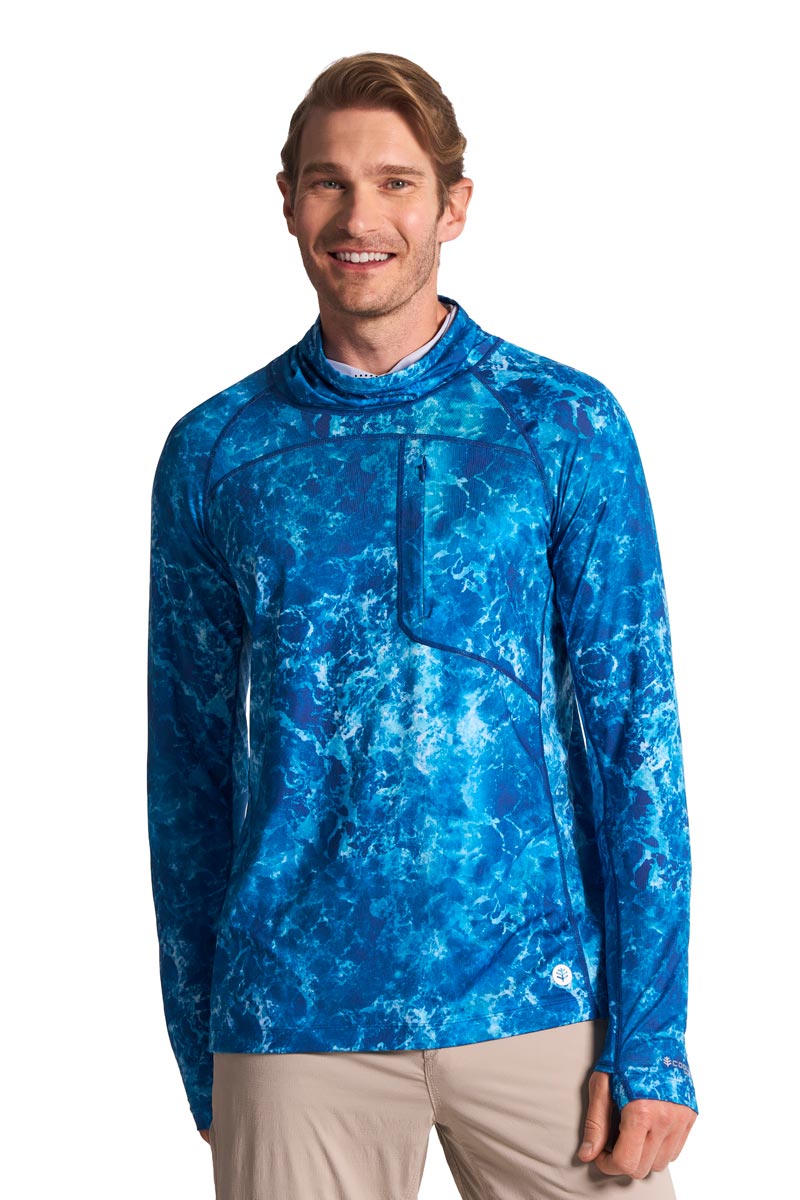 Color_Blue Water Print