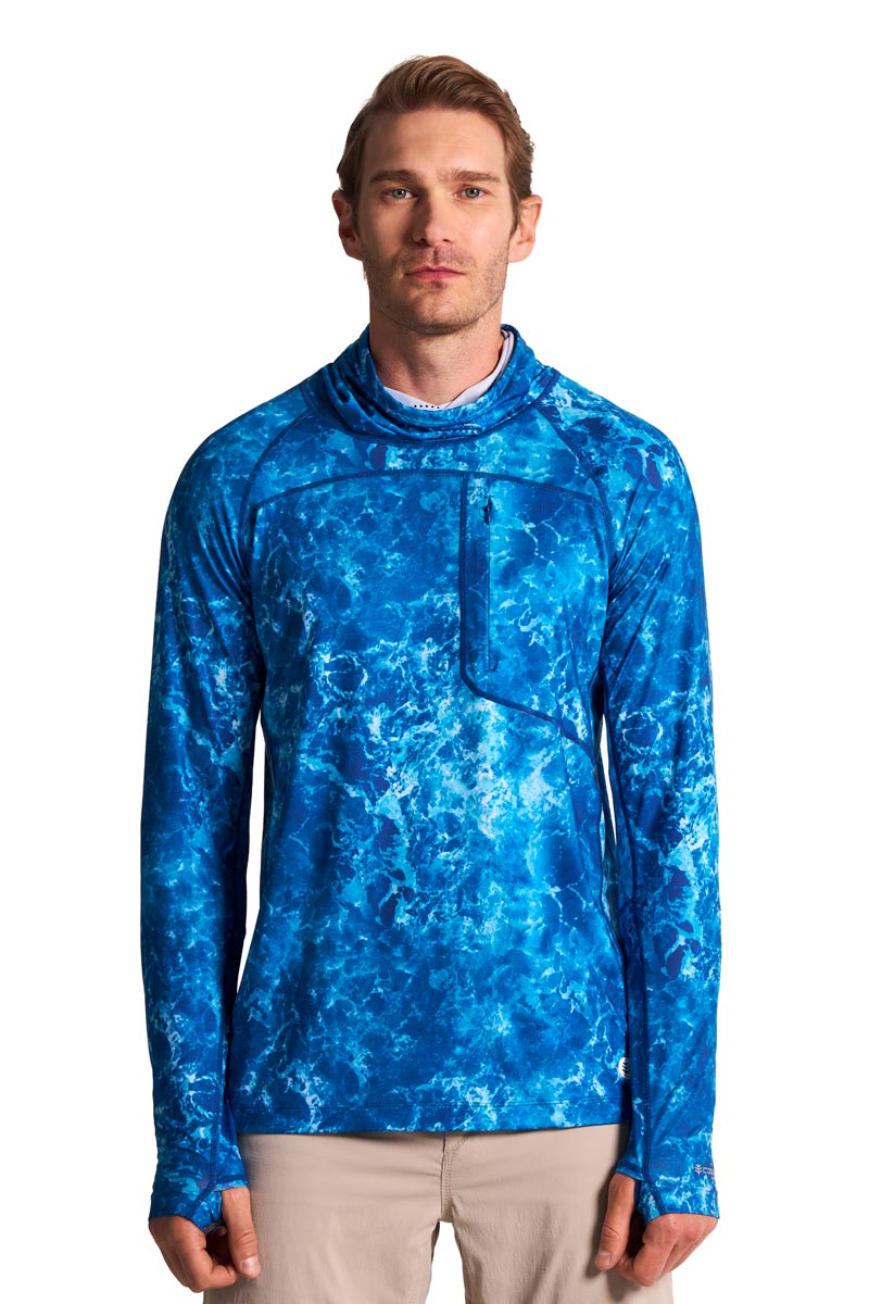 Color_Blue Water Print