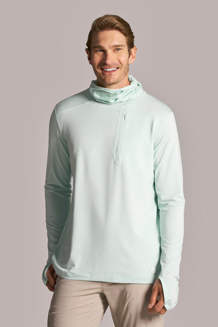 Men's Fishing Hoodie | Misty Aqua position-1