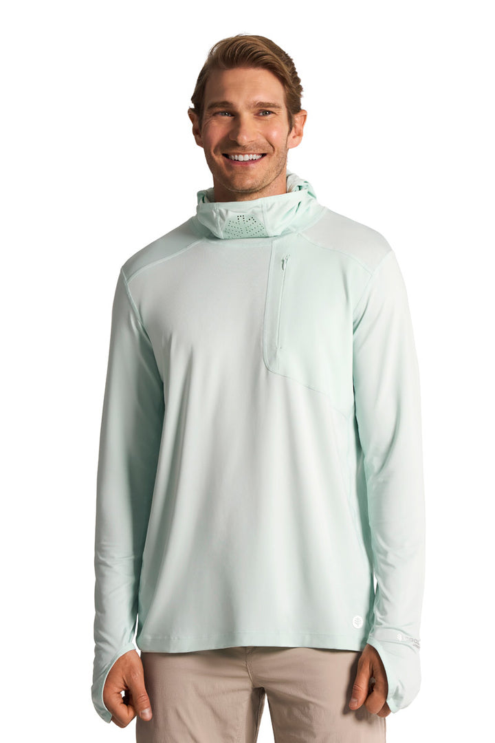 Men's Fishing Hoodie | Misty Aqua position-2