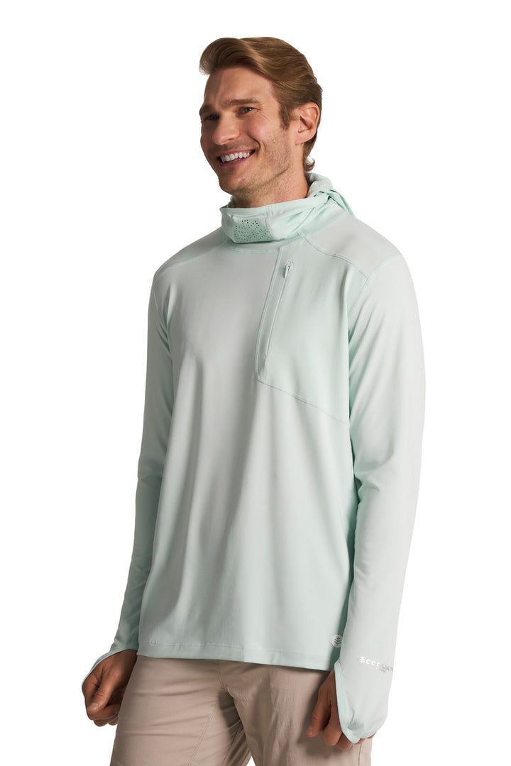Men's Fishing Hoodie | Misty Aqua position-4