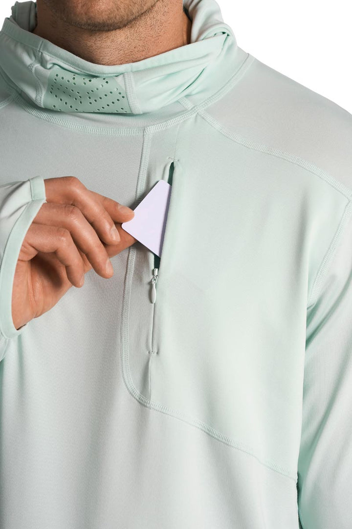 Men's Fishing Hoodie | Misty Aqua position-6